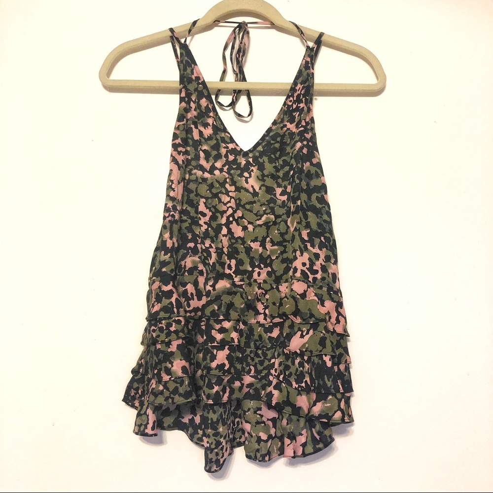 Rebecca Minkoff silk tank top size small